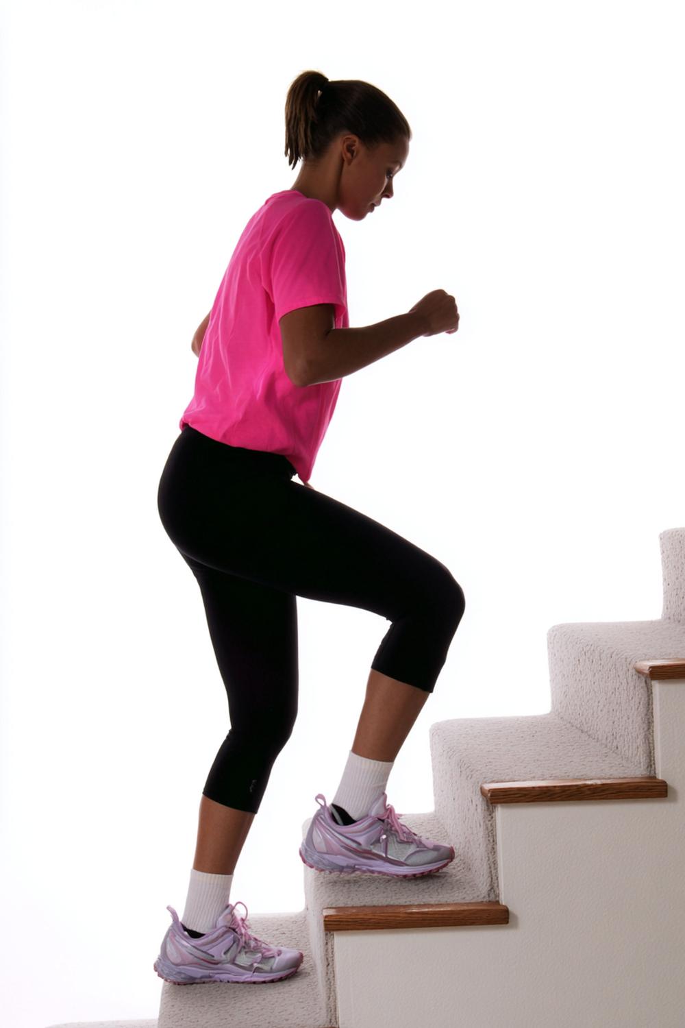 3. Minute Weight Loss Workout: Staircase Step-Up Sweat Circuit