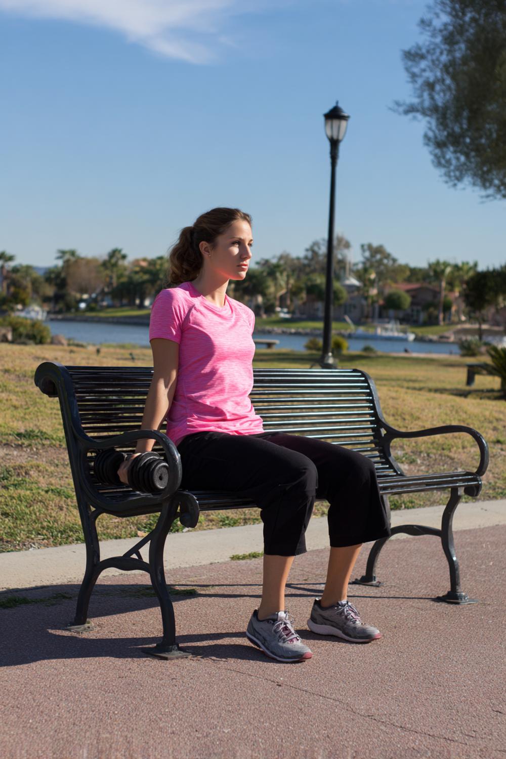 13. Outdoor Park Bench 20 Minute Weight Loss Workout
