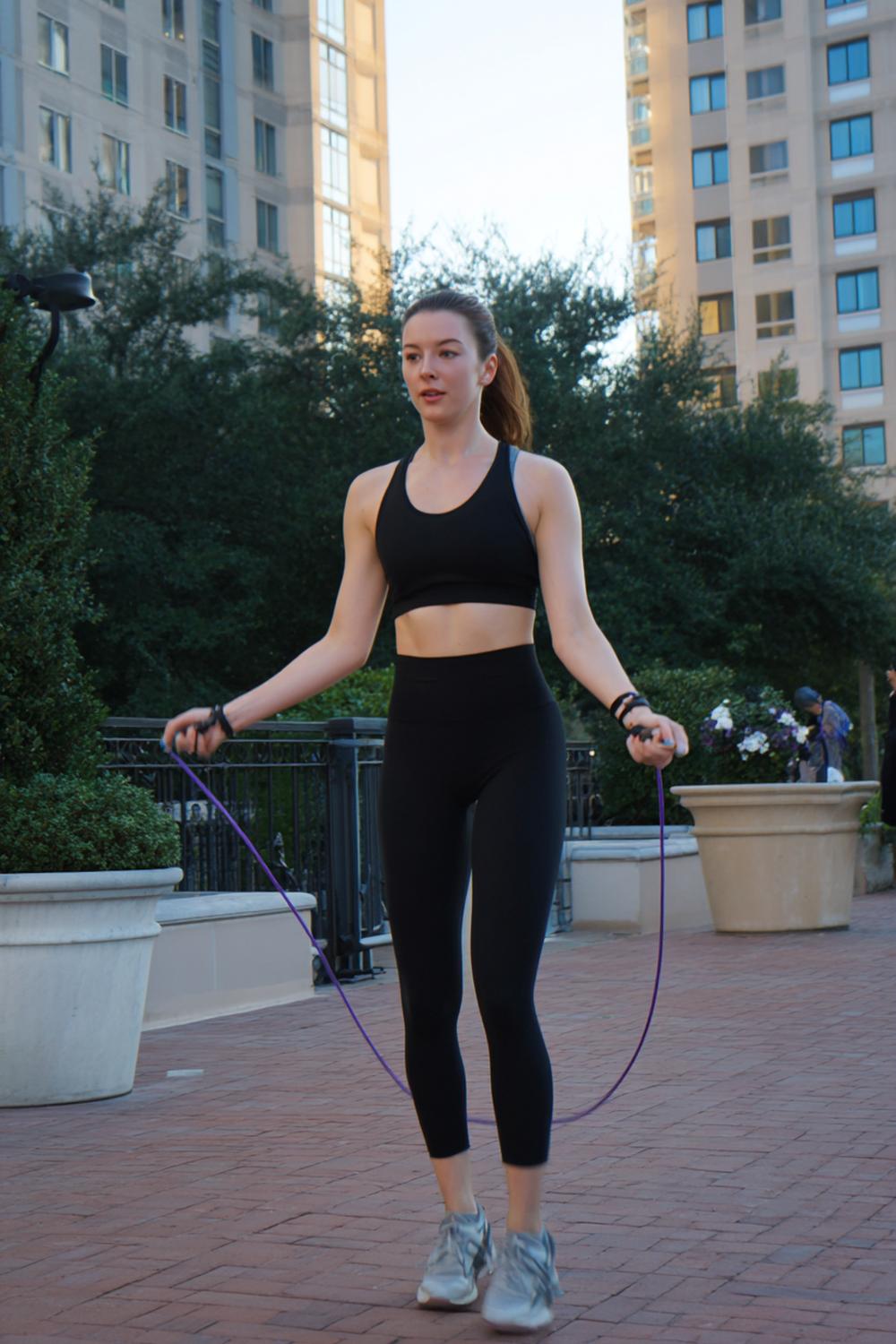 4. Jump Rope Tabata Weight Loss Workout With Soft Landings and a Compact Wrist Flick
