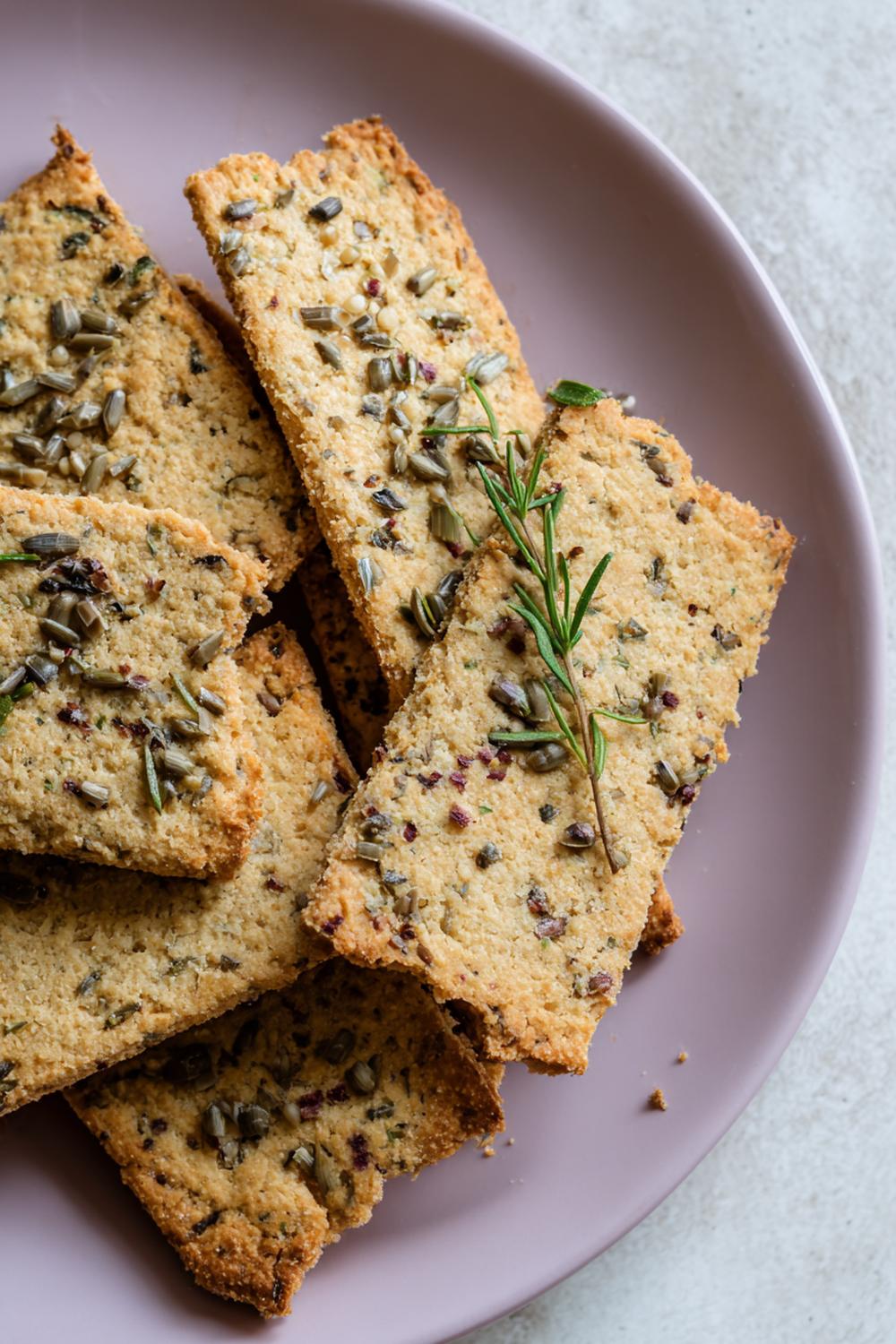 15. Almond Flour Savory Crackers with Sunflower Seed Crunch Dairy Free Protein Snacks 2026