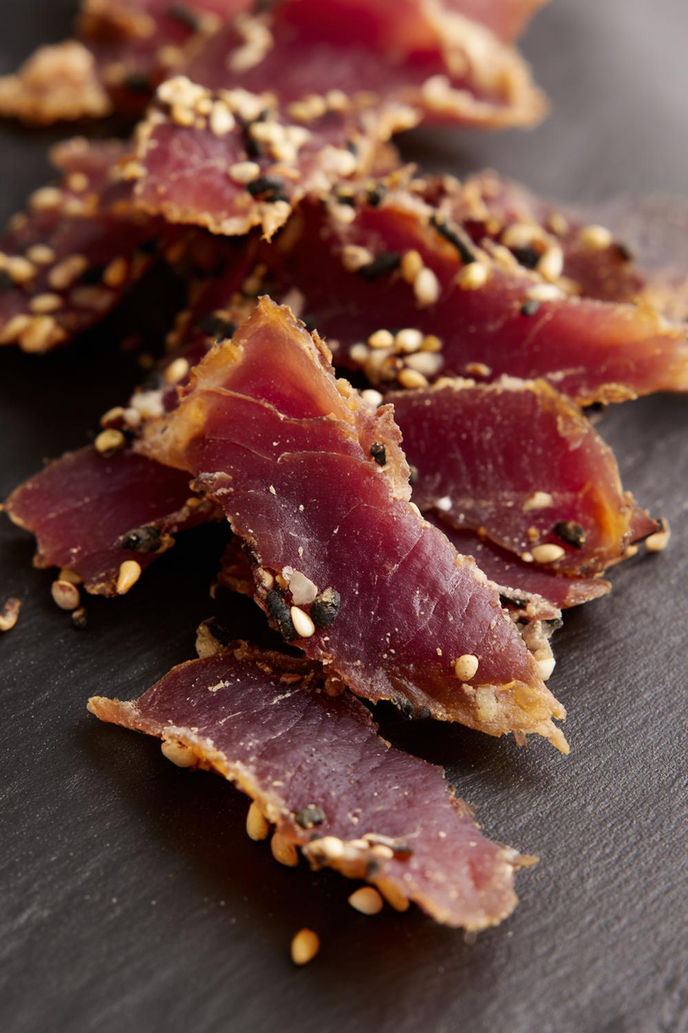 22. Beef Biltong-Style Slices with Cracked Coriander Dairy Free Protein Snacks 2026