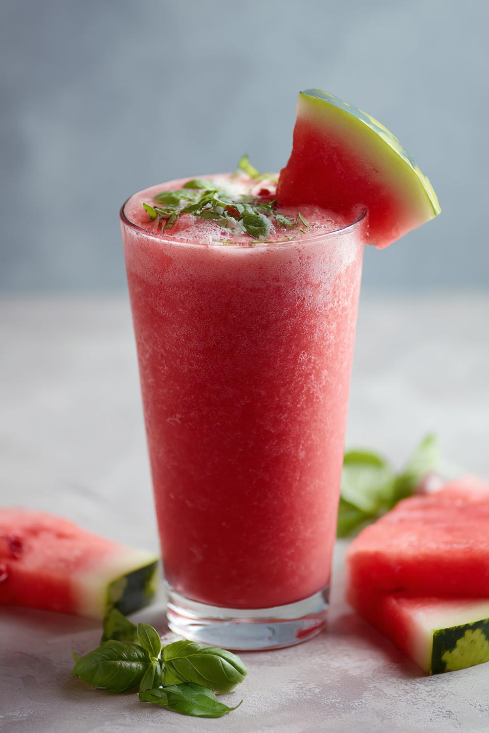 20. Healthy Recipes for Athletes 2026: Hydration Smoothie with Watermelon, Greek Yogurt, and Basil Flecks