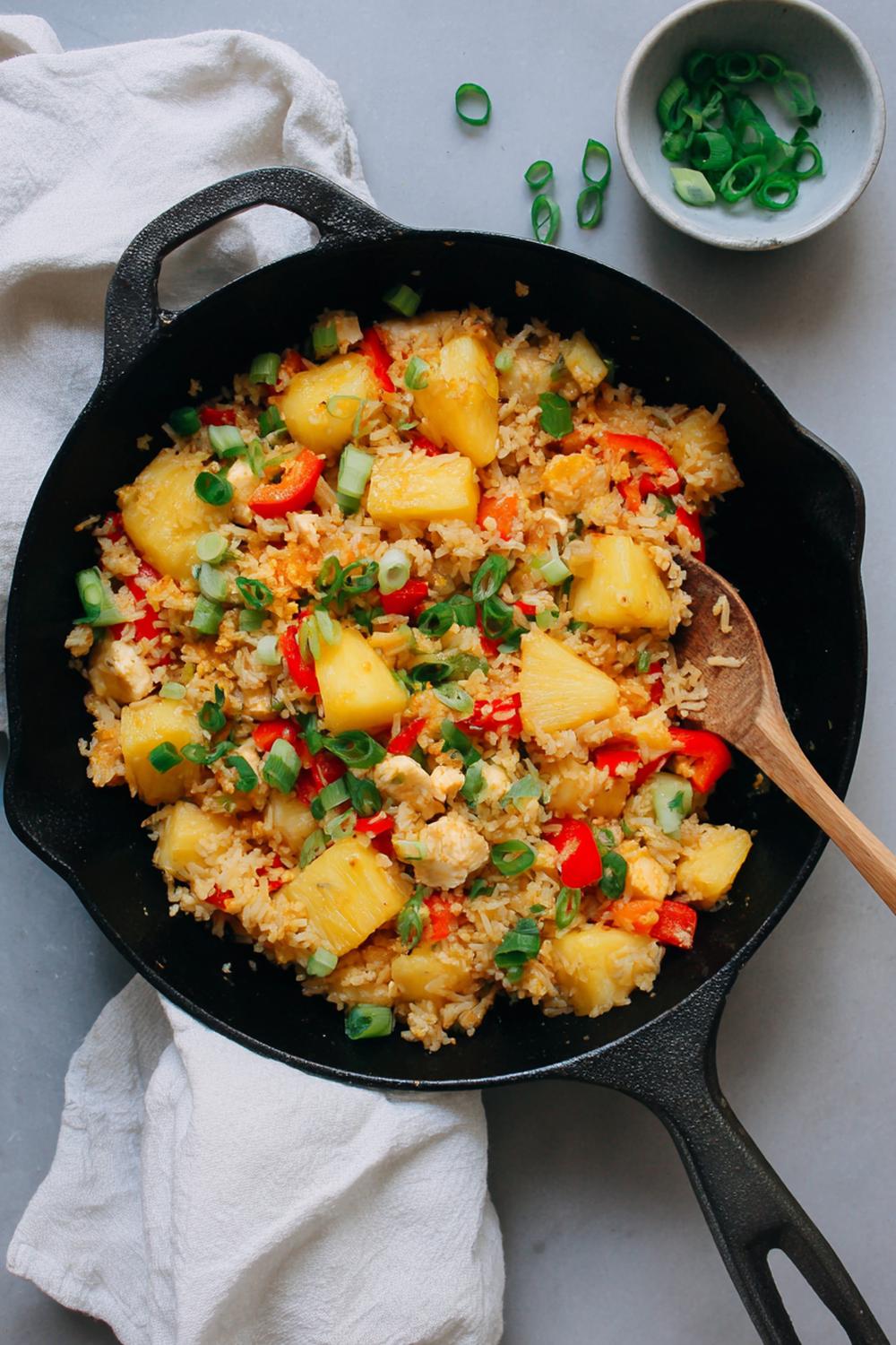 18. Pineapple Fried Rice Skillet High Carb Meals Athletes 2026