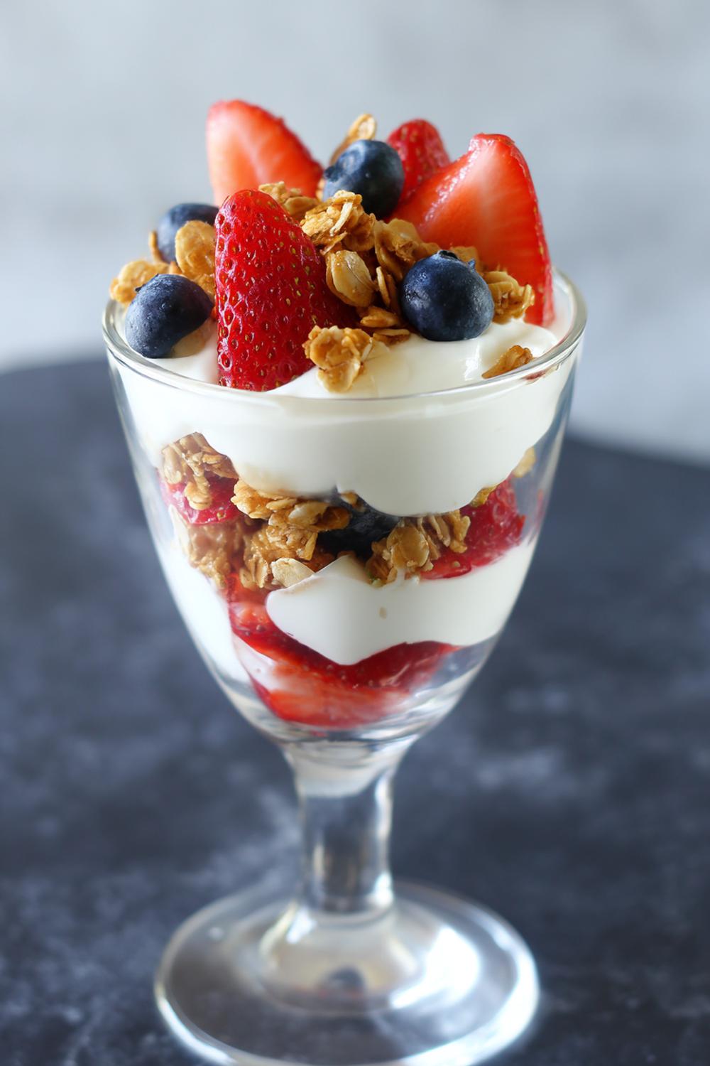 19. Granola Yogurt Parfait Cup High Carb Meals Athletes 2026