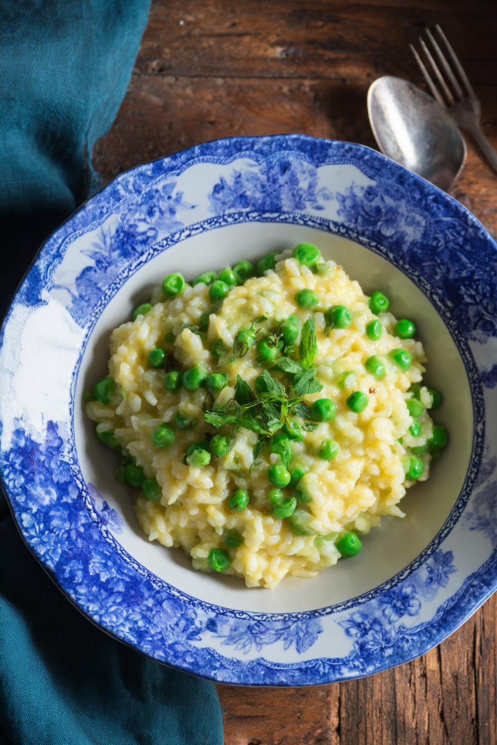 26. Risotto and Pea Comfort Bowl High Carb Meals Athletes 2026