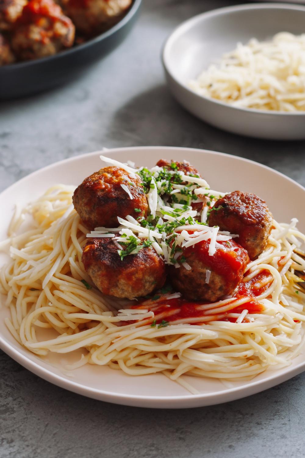 29. Spaghetti and Turkey Meatballs Plate High Carb Meals Athletes 2026