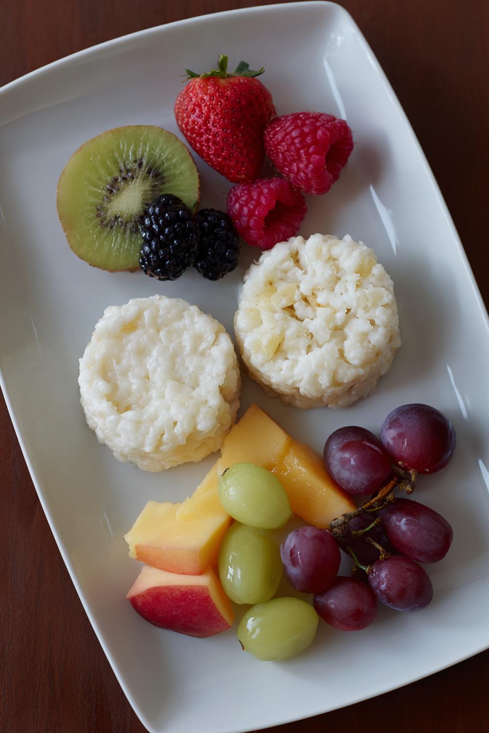 30. Rice Cakes and Fruit Snack Plate High Carb Meals Athletes 2026