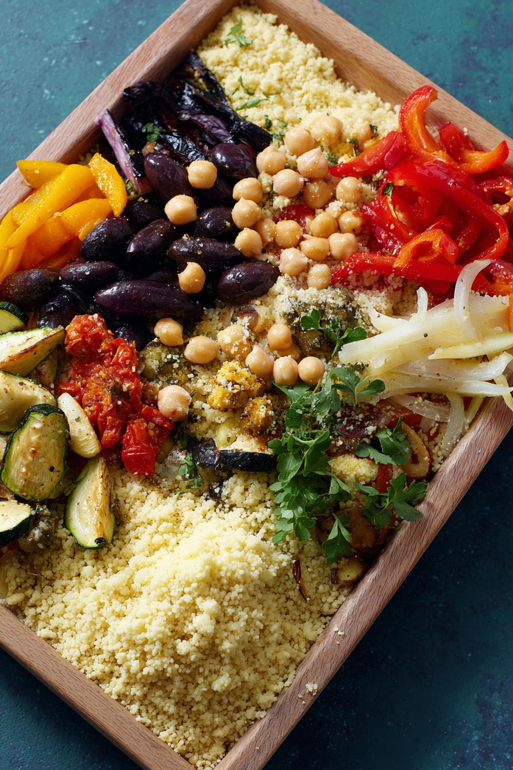 7. Mediterranean Couscous Tray High Carb Meals Athletes 2026