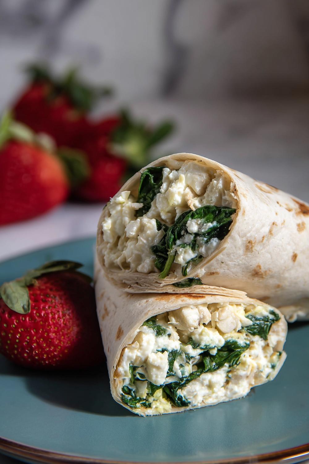 7. Lean Bulking Meal Prep 2026 Egg White and Spinach Breakfast Burritos