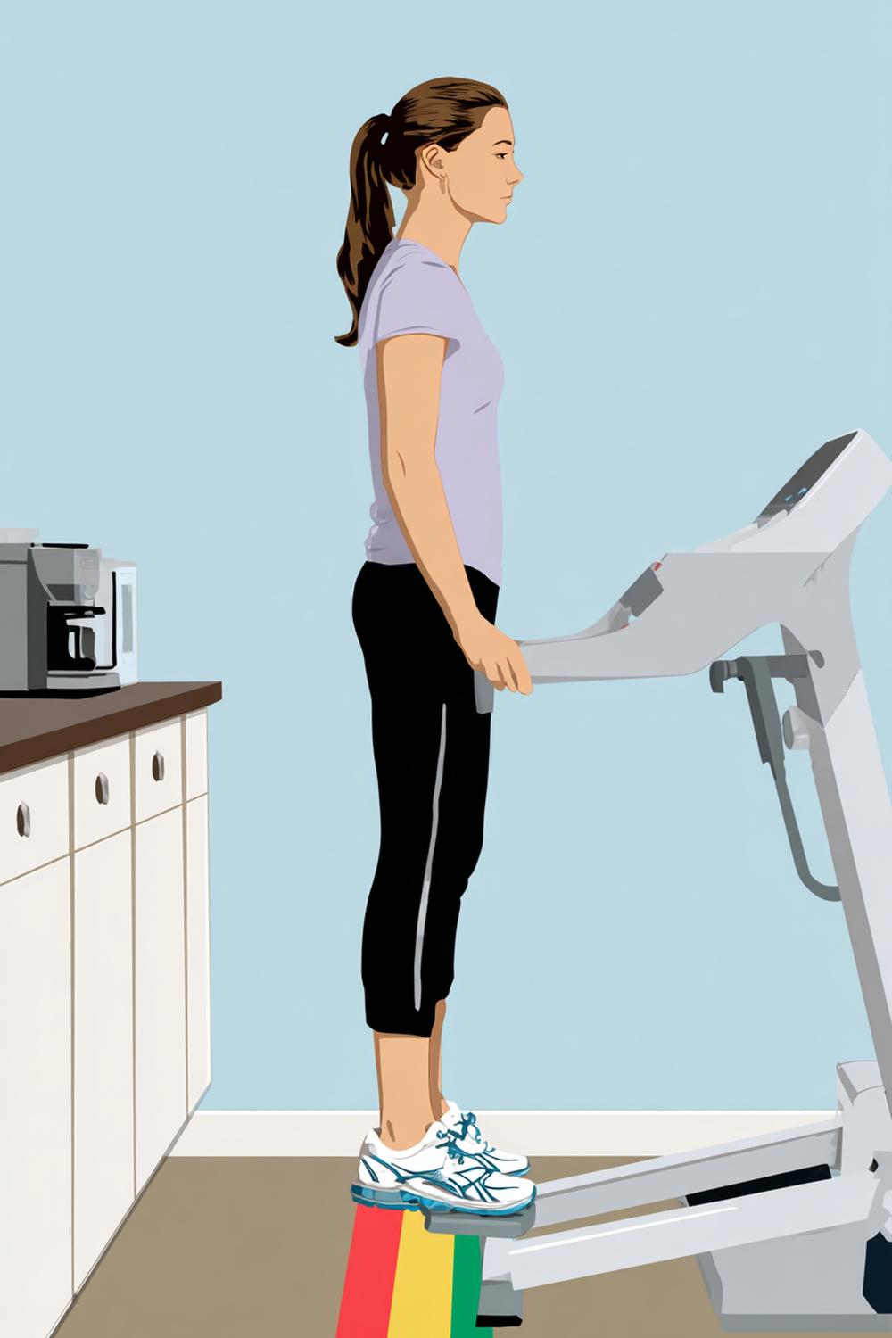 5. Kitchen-Counter Low Impact Weight Loss Workout Incline Push-and-Step Flow