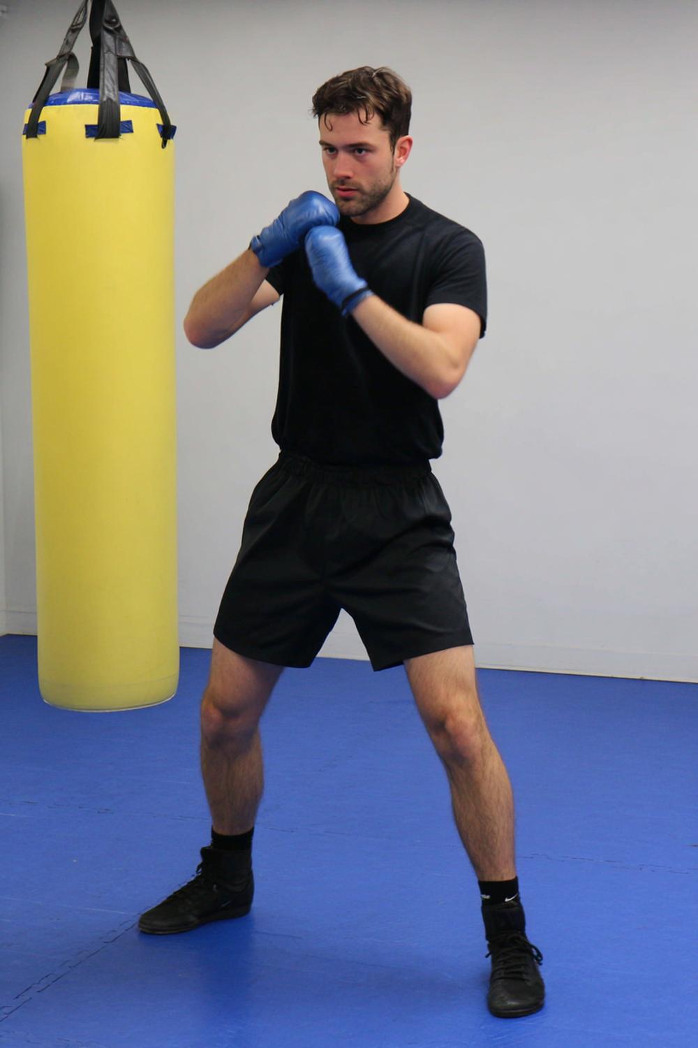 9. Shadowboxing Low Impact Weight Loss Workout with Pivots and Guard Position