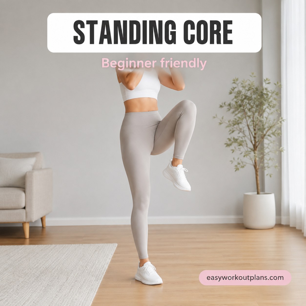 6 Lower Belly Workout Moves For Beginners - Easy Core Moves