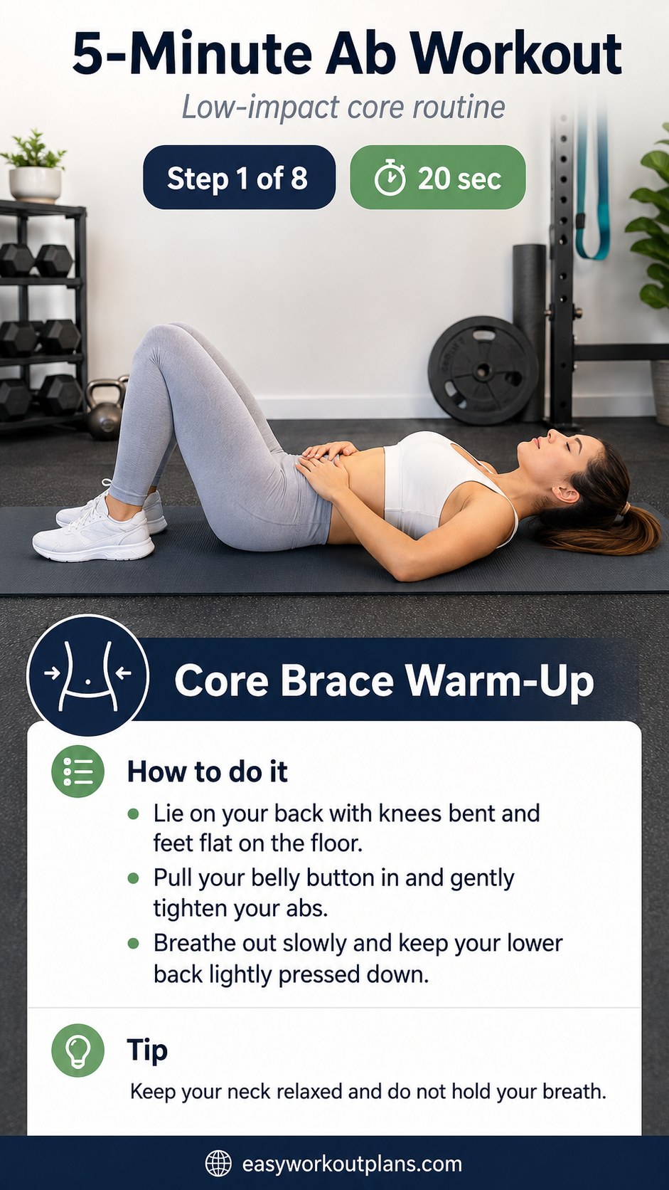8 Moves For A 5-Minute Ab Workout That Actually Works Your