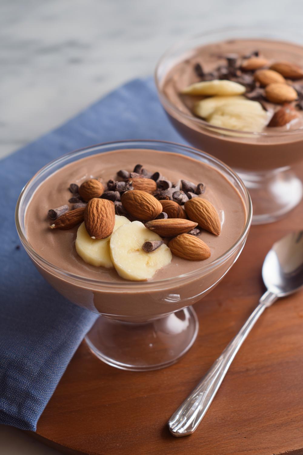 10. No Cook Protein Snacks 2026 Protein Pudding Cocoa Almond Bowl