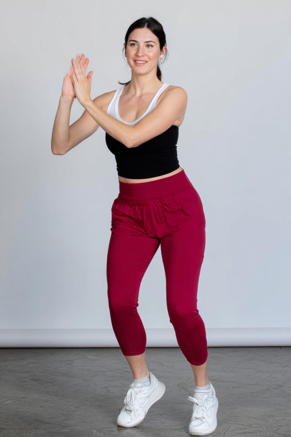 14. No Equipment Weight Loss Workout Dance-Style Cardio With Side Steps and Arm Waves