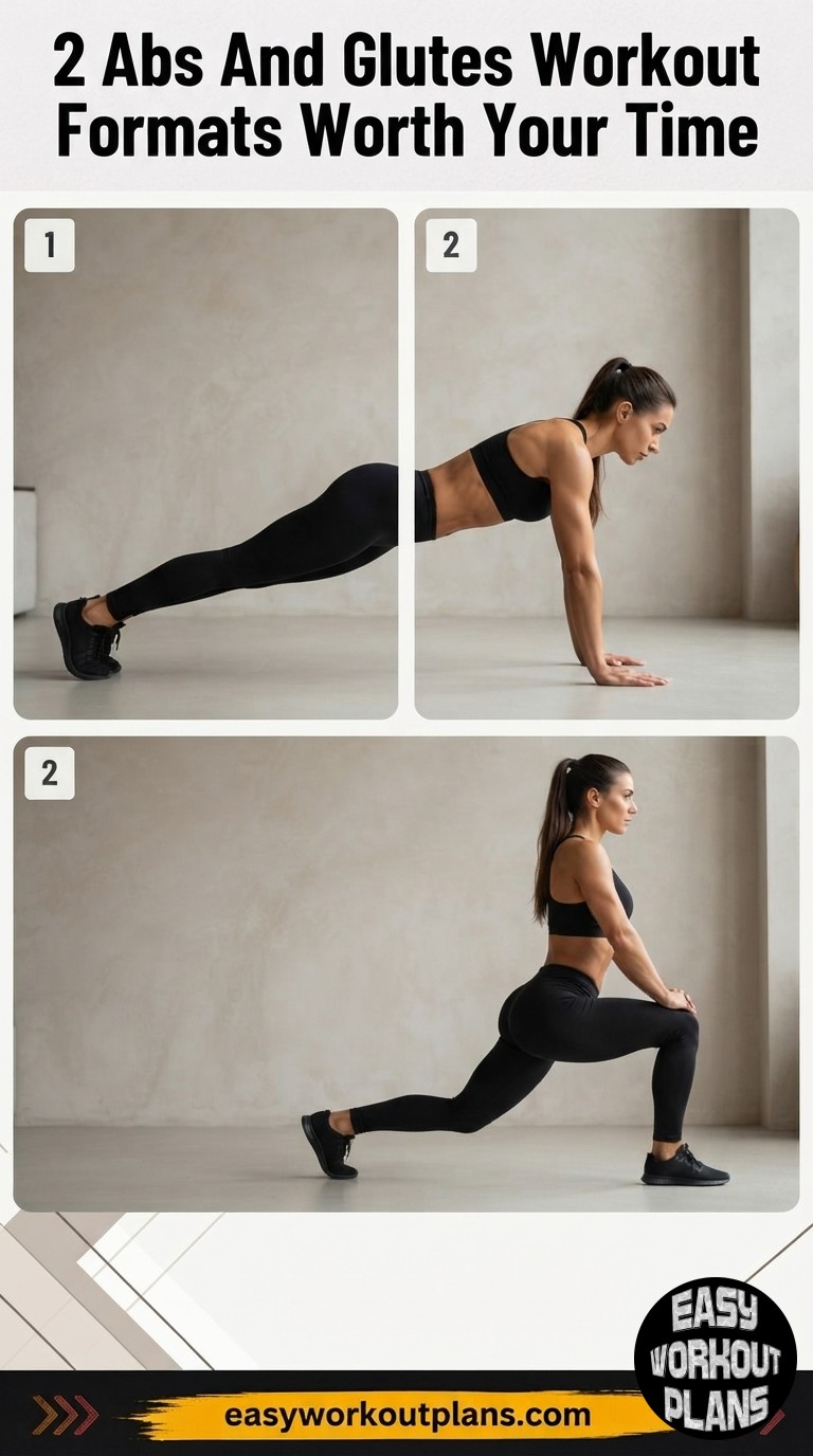 2 Abs And Glutes Workout Formats Worth Your Time