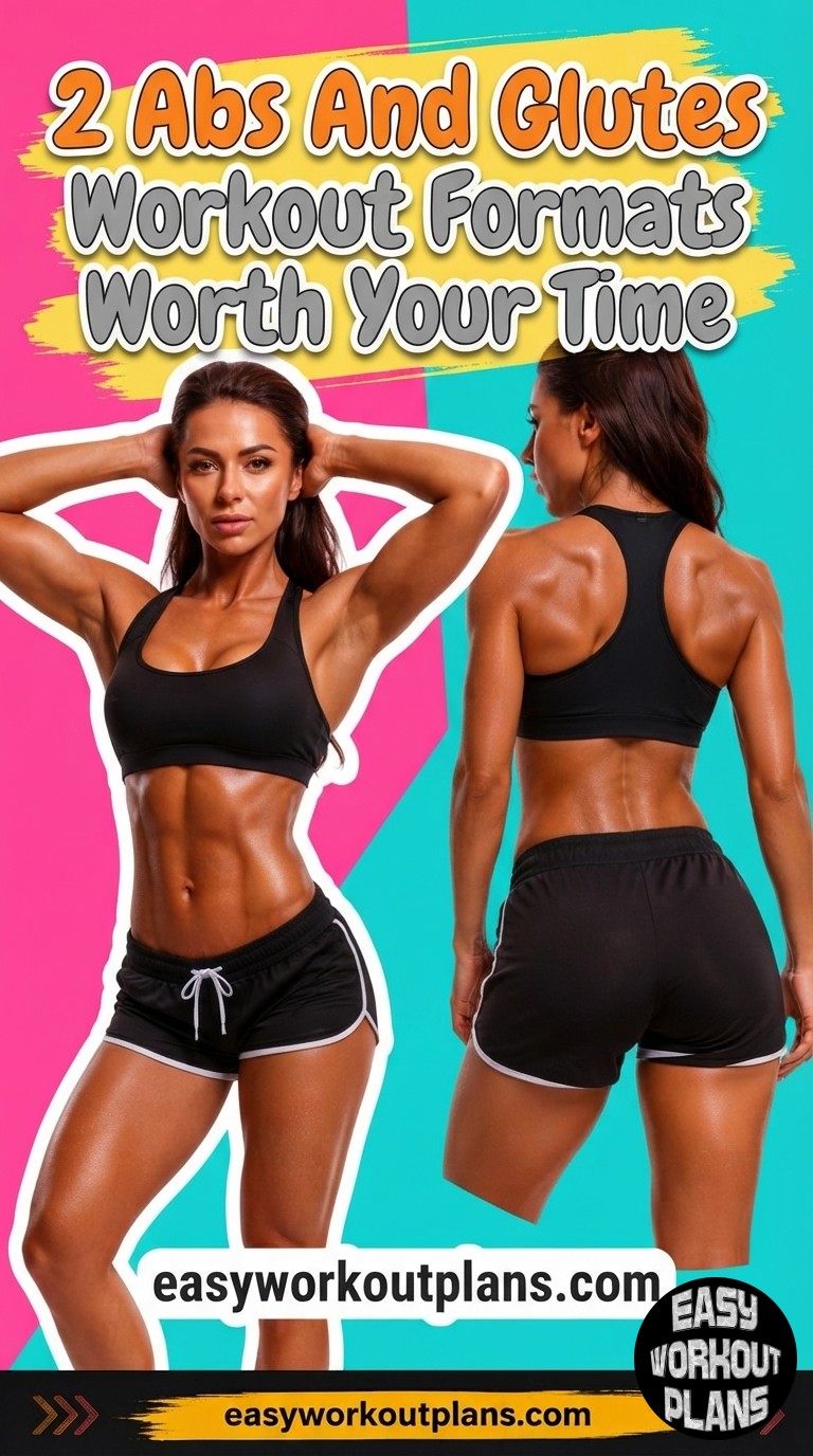 2 Abs And Glutes Workout Formats Worth Your Time