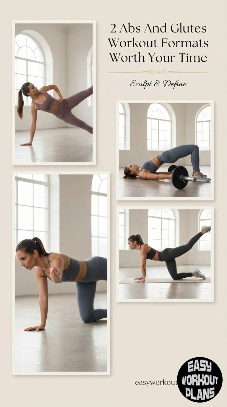 2 Abs And Glutes Workout Formats Worth Your Time