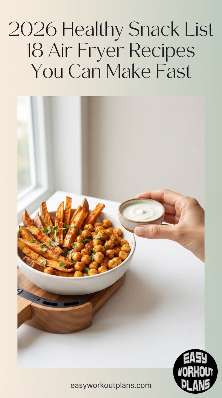 2026 Healthy Snack List 18 Air Fryer Recipes You Can Make Fast