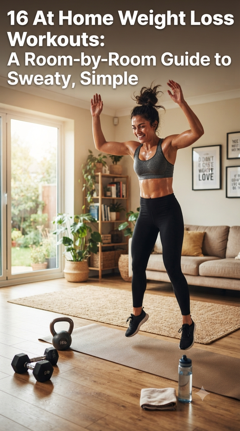 16 At Home Weight Loss Workouts: A Room-by-Room Guide to Sweaty, Simple Sessions