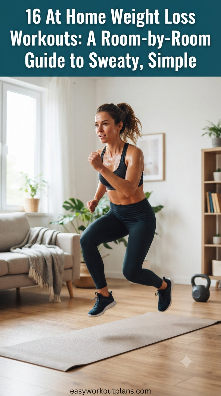 16 At Home Weight Loss Workouts: A Room-by-Room Guide to Sweaty, Simple Sessions