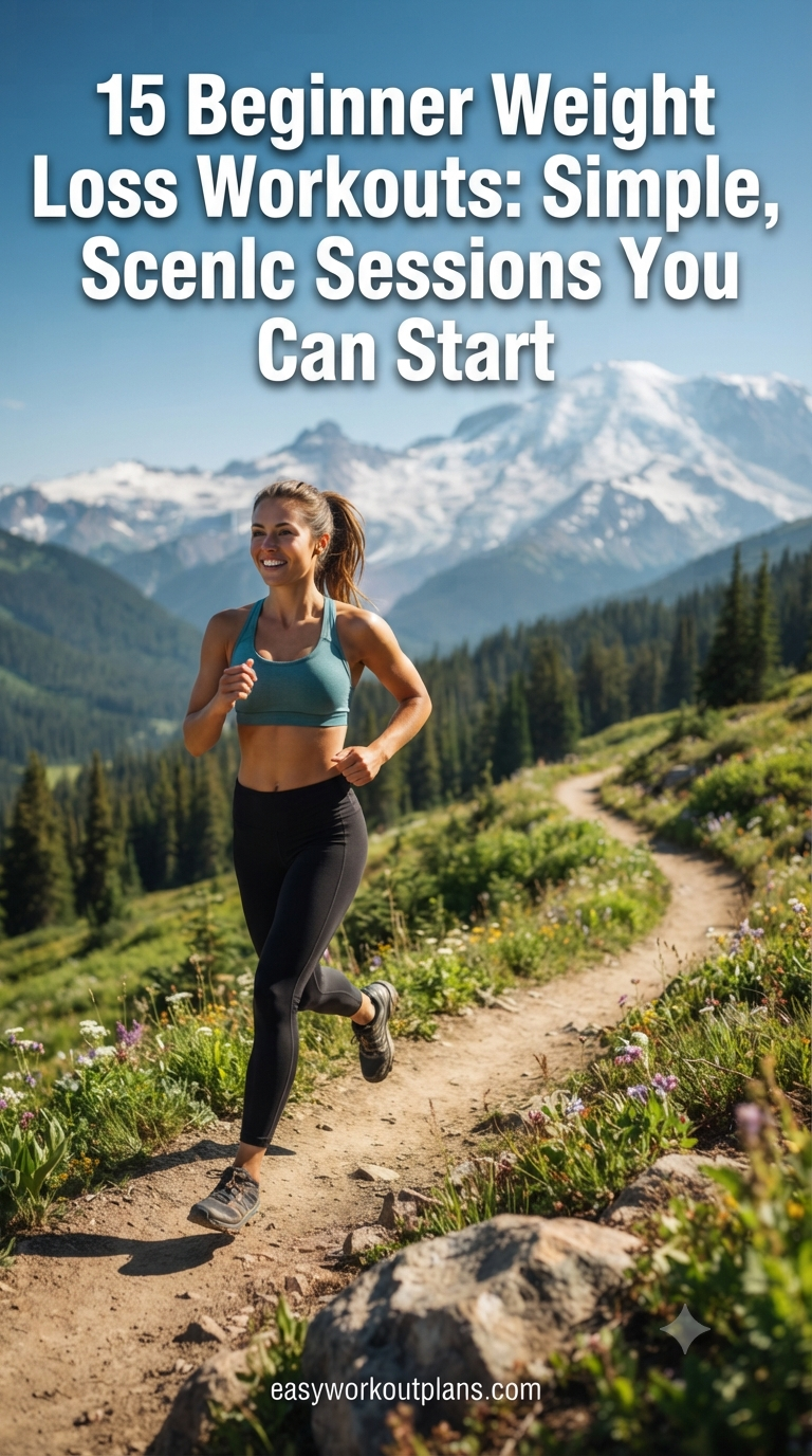 15 Beginner Weight Loss Workouts: Simple, Scenic Sessions You Can Start Today