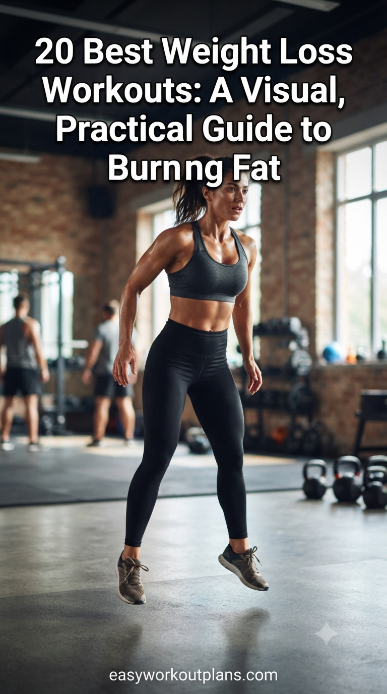 20 Best Weight Loss Workouts: A Visual, Practical Guide to Burning Fat and Building Momentum