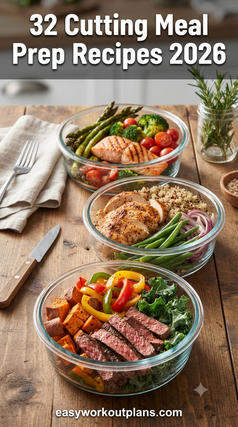 32 Cutting Meal Prep Recipes 2026