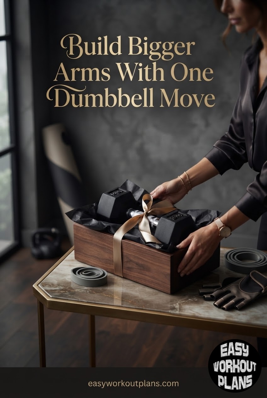 Build Bigger Arms With One Dumbbell Move