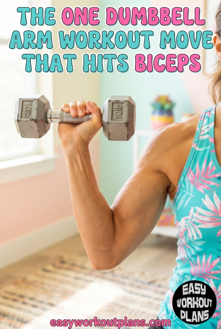 The One Dumbbell Arm Workout Move That Hits Biceps,