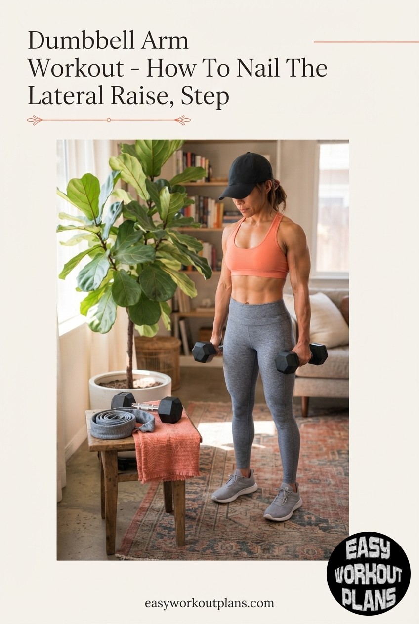 Dumbbell Arm Workout - How To Nail The Lateral Raise, Step