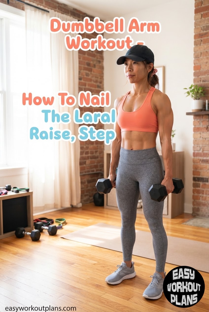 Dumbbell Arm Workout - How To Nail The Lateral Raise, Step