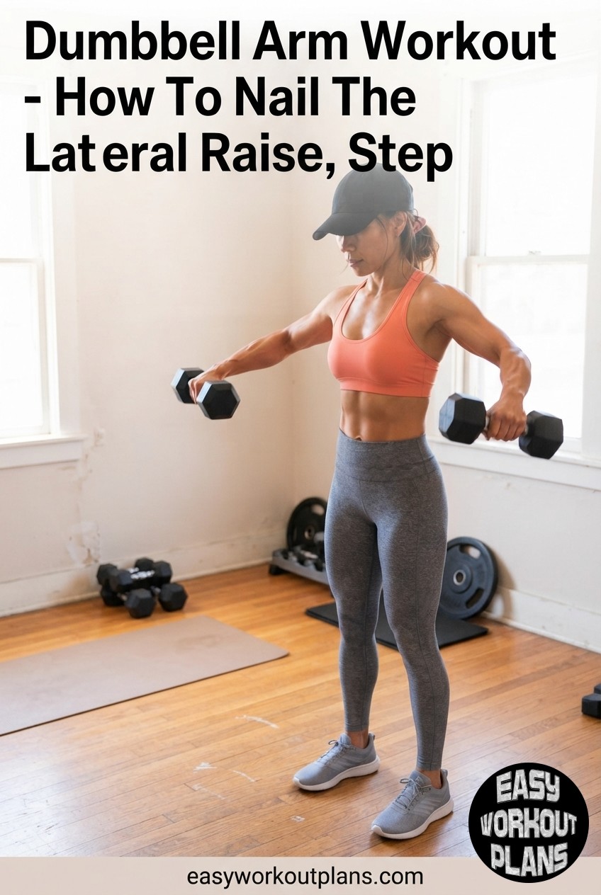 Dumbbell Arm Workout - How To Nail The Lateral Raise, Step