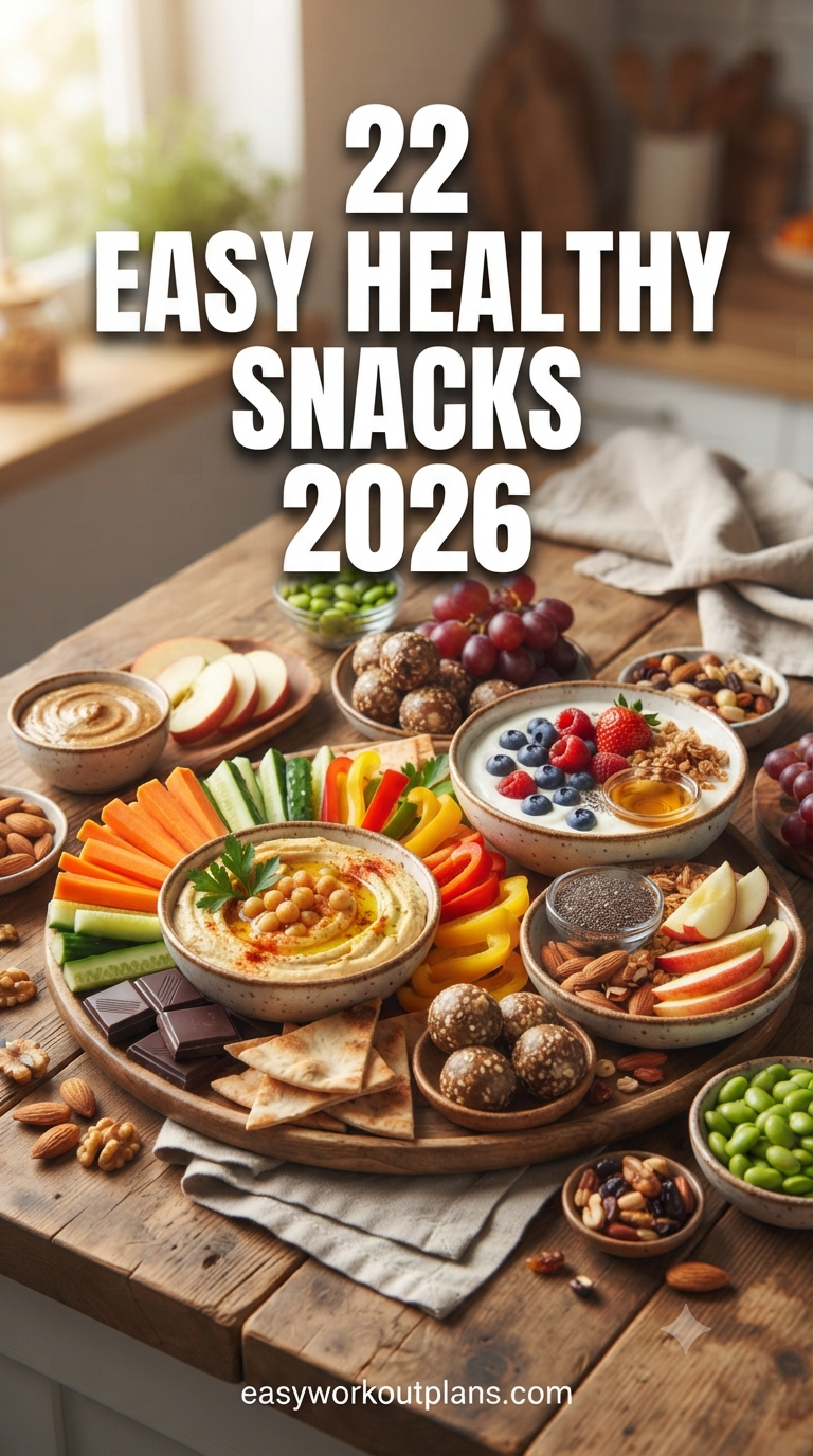 22 Easy Healthy Snacks 2026