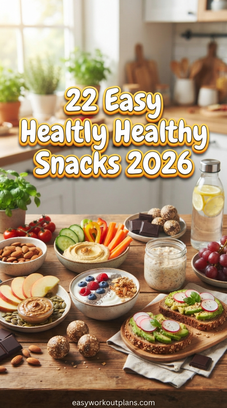 22 Easy Healthy Snacks 2026
