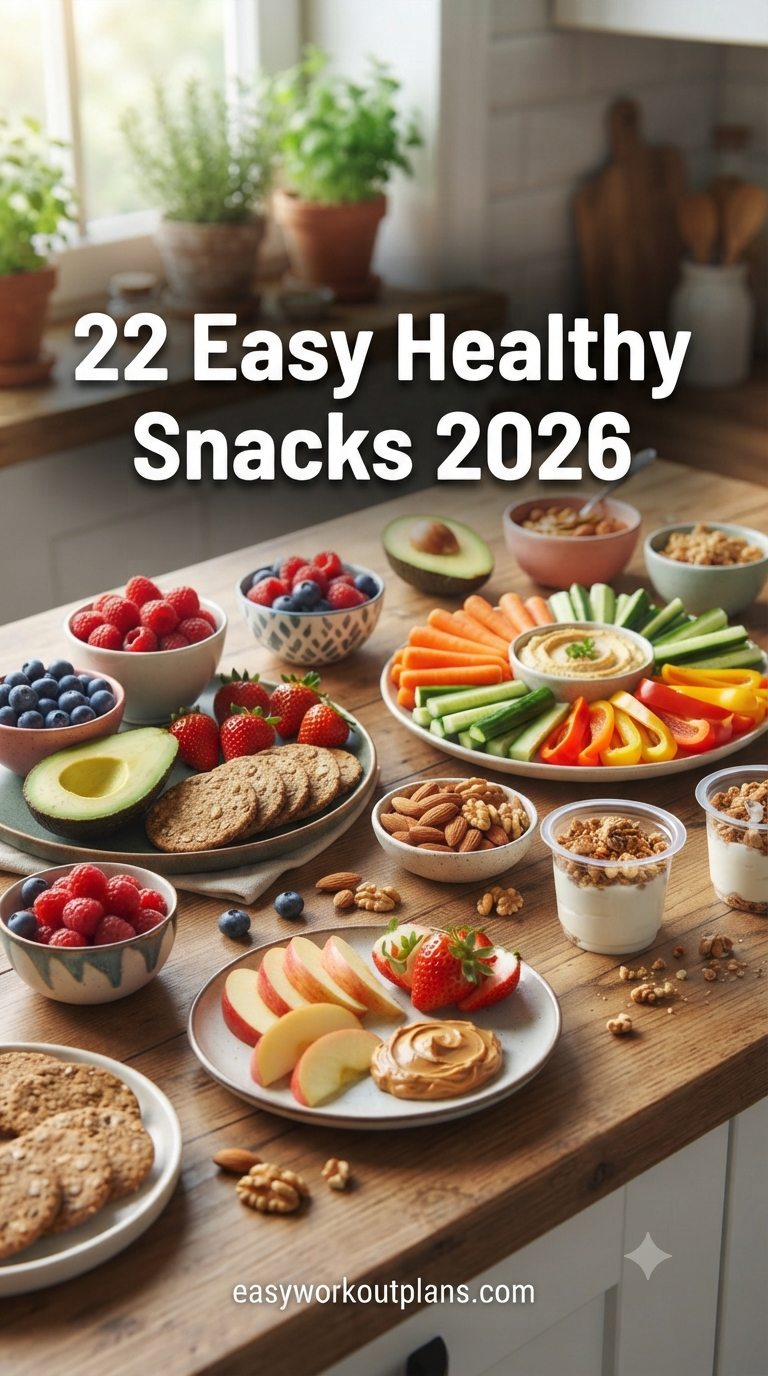 22 Easy Healthy Snacks 2026
