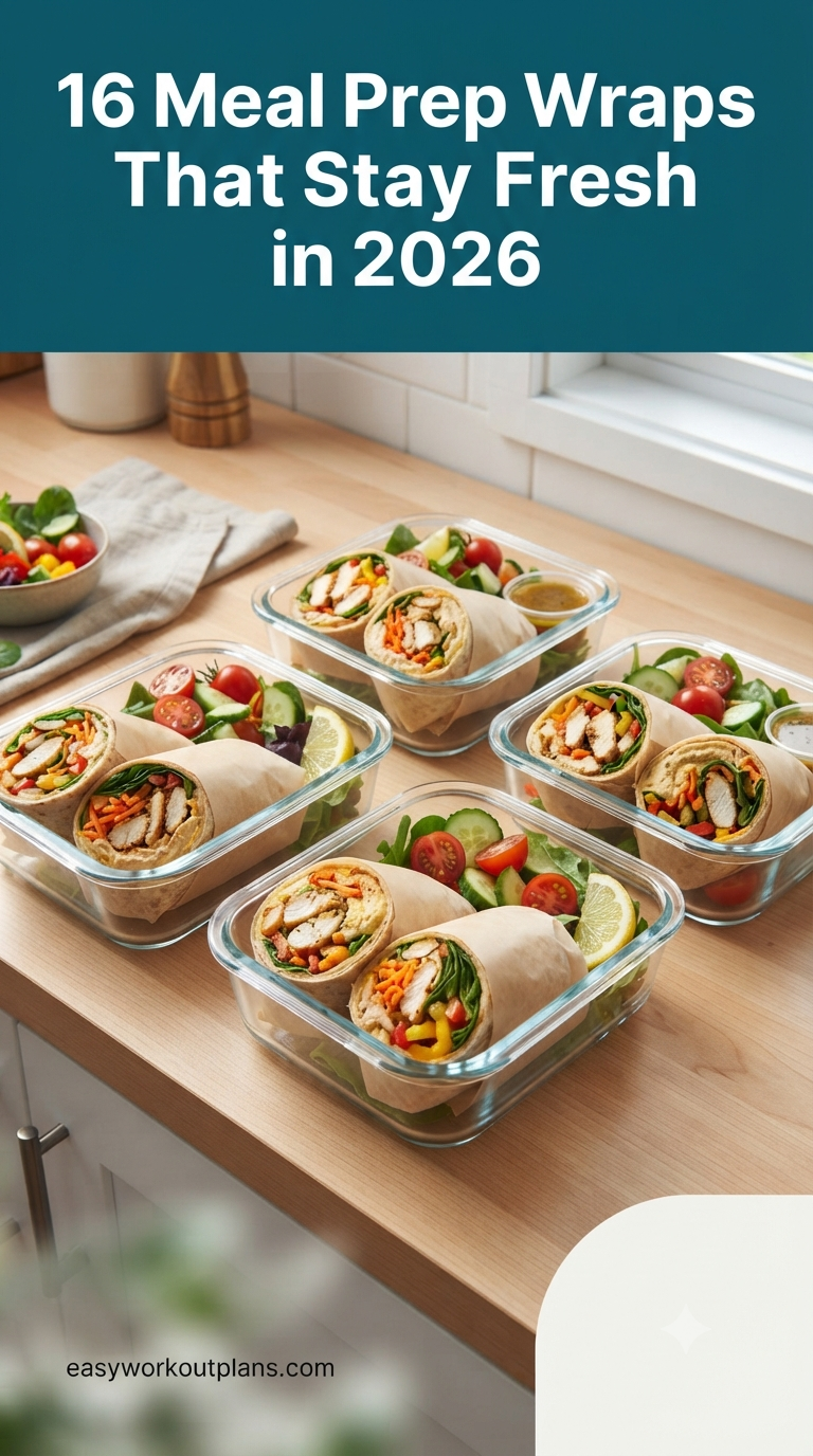 16 Meal Prep Wraps That Stay Fresh in 2026