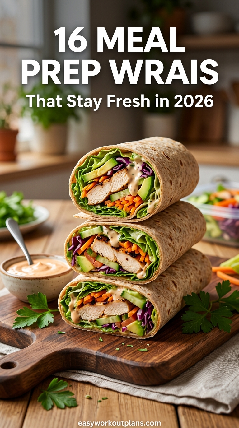 16 Meal Prep Wraps That Stay Fresh in 2026
