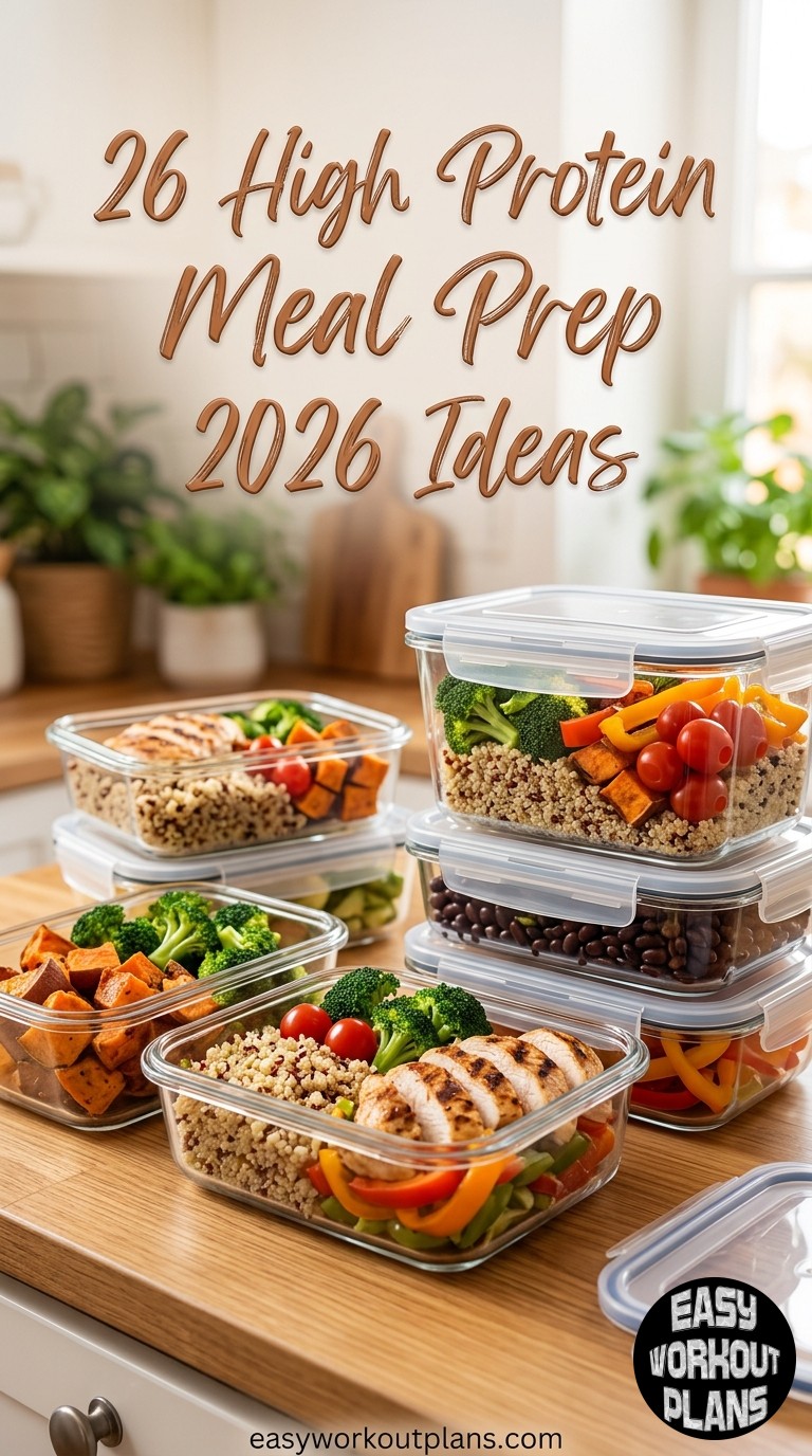 26 High Protein Meal Prep 2026 Ideas