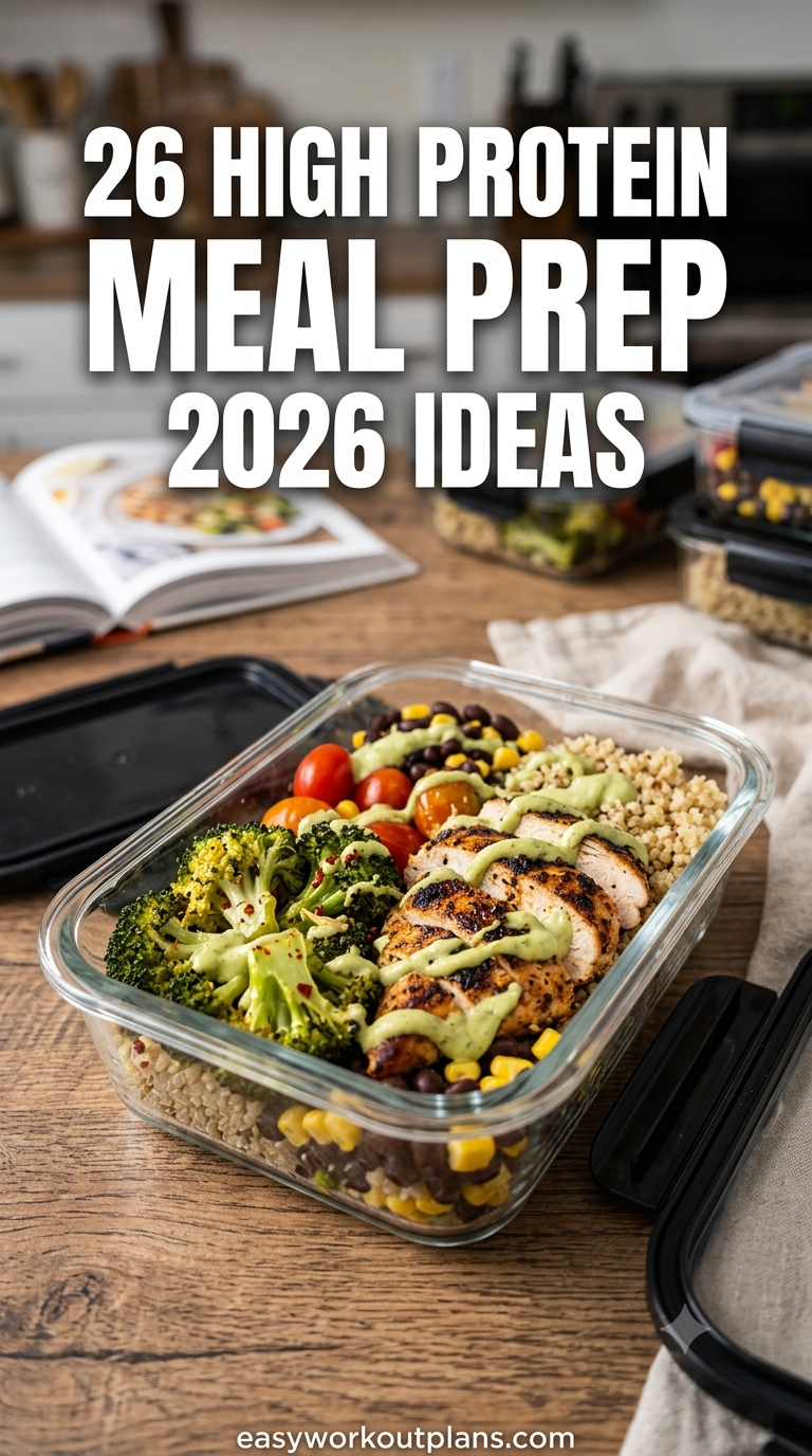 26 High Protein Meal Prep 2026 Ideas
