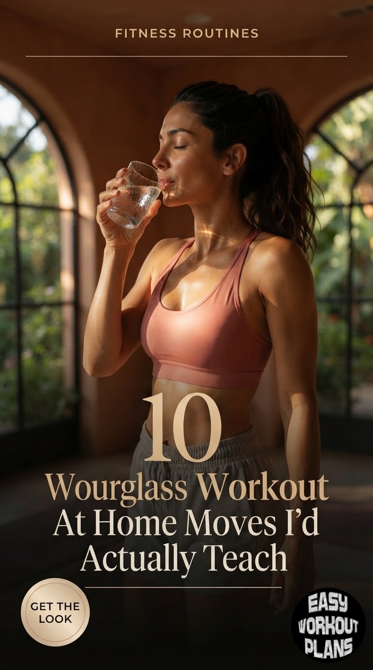 10 Hourglass Workout At Home Moves I'd Actually Teach
