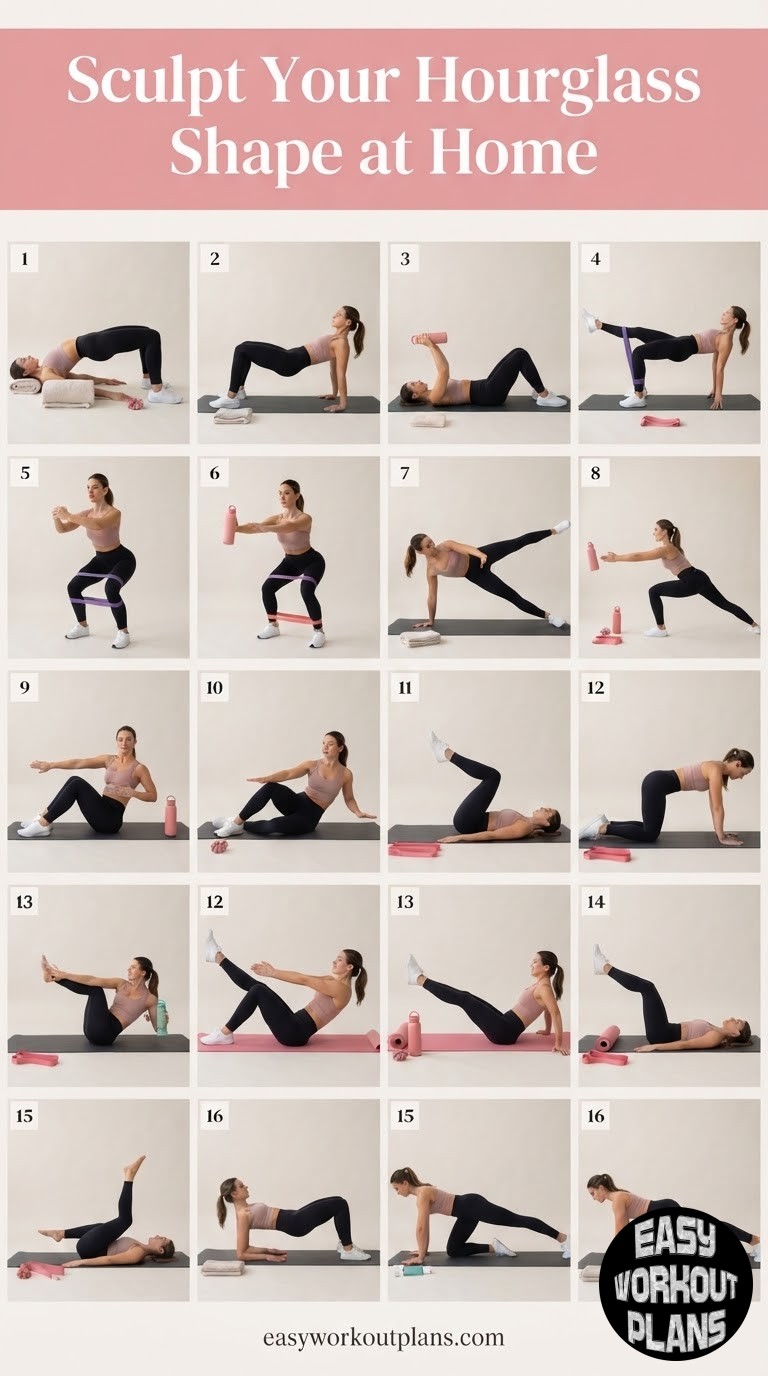 Sculpt Your Hourglass Shape at Home