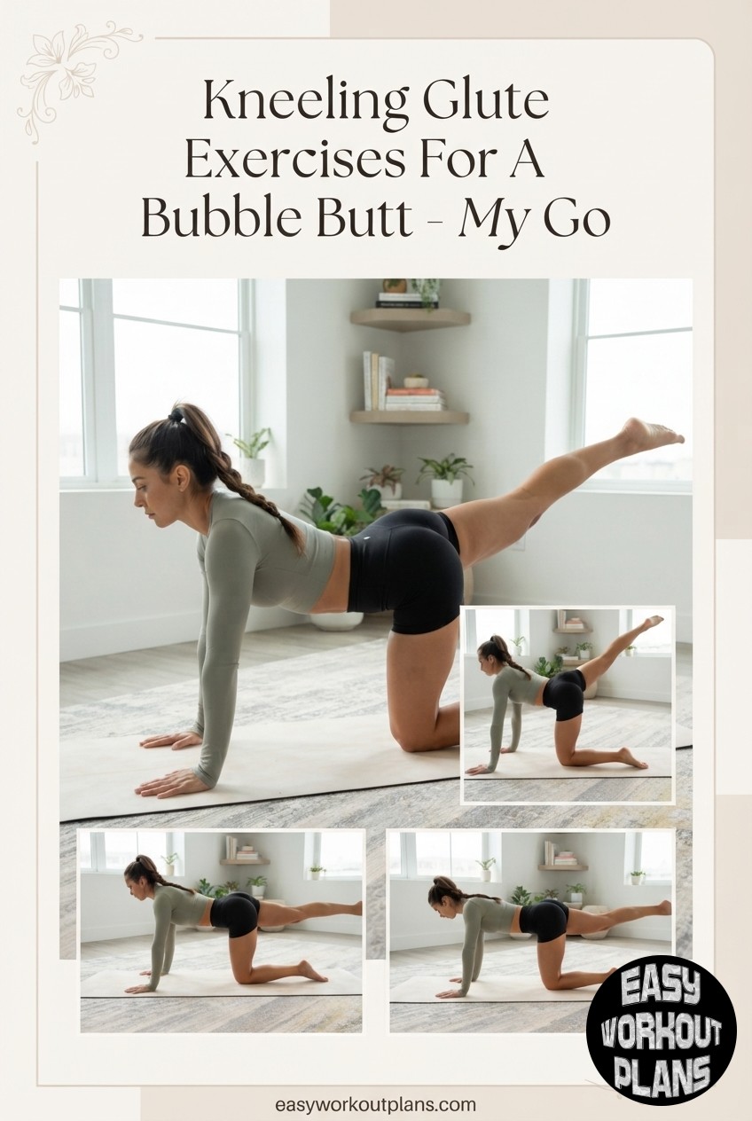 Kneeling Glute Exercises For A Bubble Butt - My Go - To