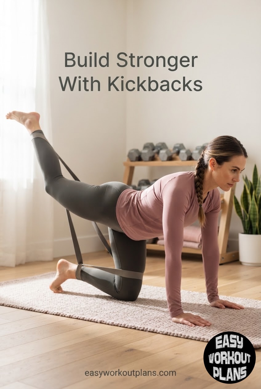 Build Stronger Glutes With Kickbacks