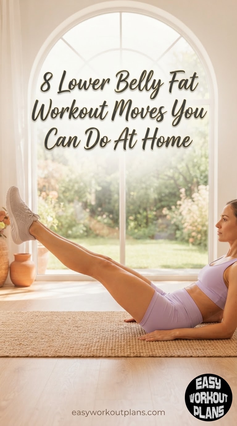 8 Lower Belly Fat Workout Moves You Can Do At Home