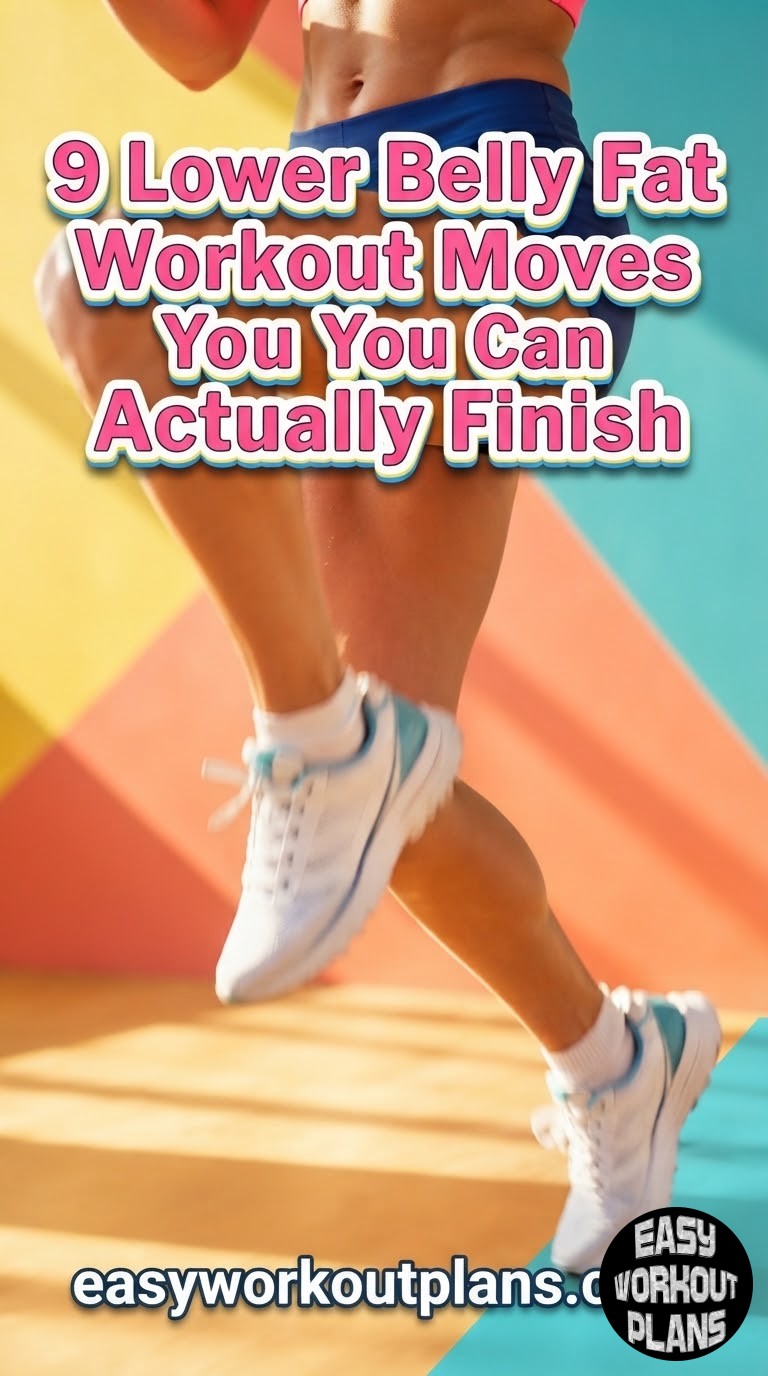 9 Lower Belly Fat Workout Moves You Can Actually Finish