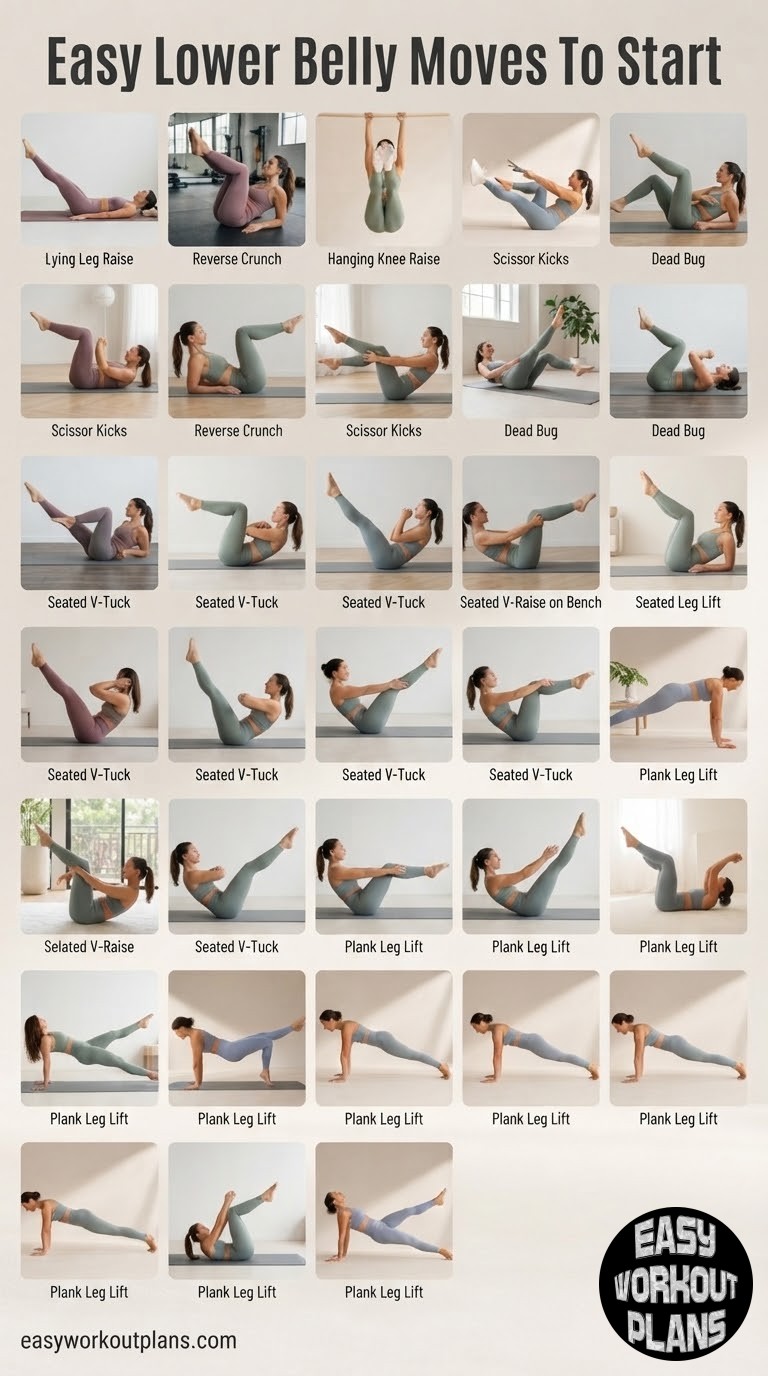 Easy Lower Belly Moves To Start