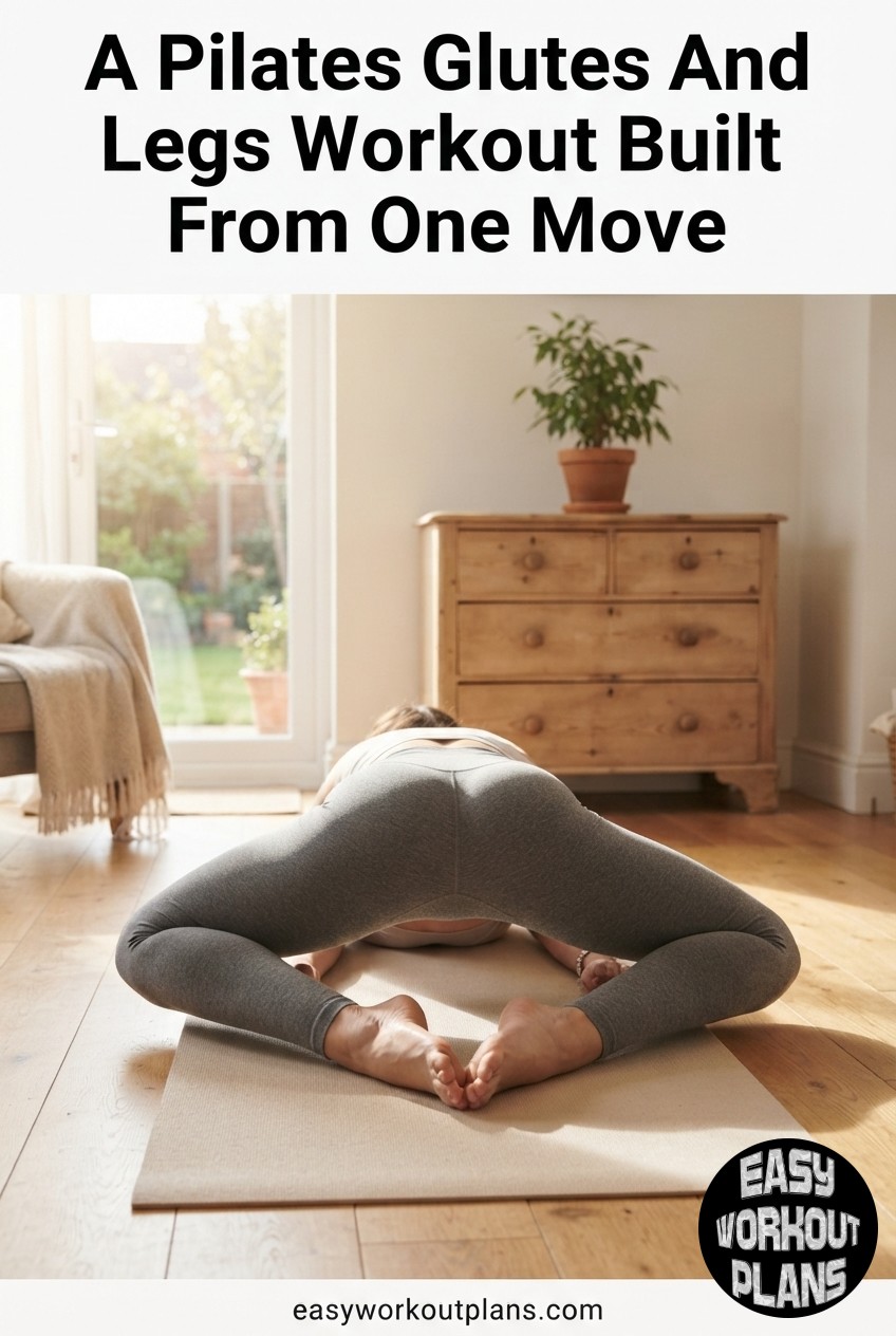 A Pilates Glutes And Legs Workout Built From One Move - The