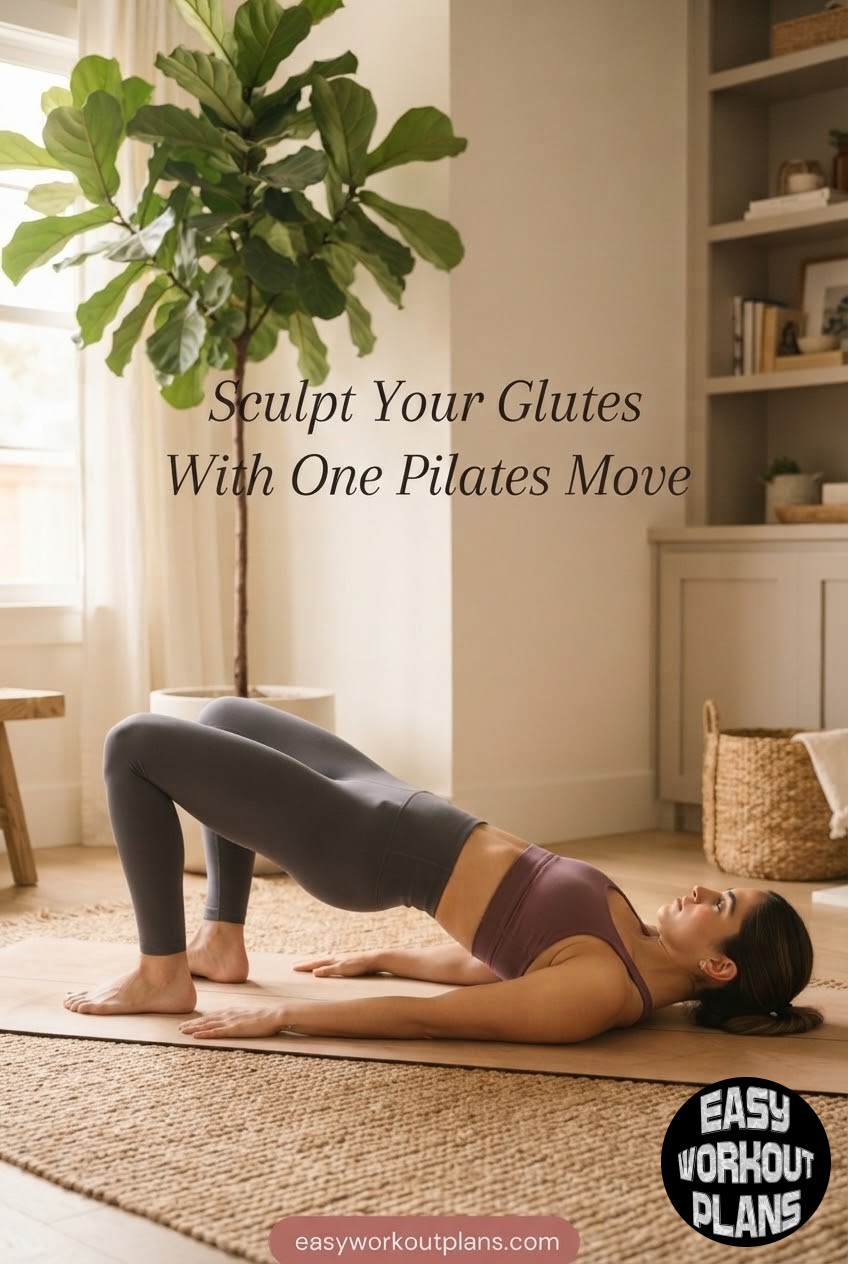 Sculpt Your Glutes With One Pilates Move