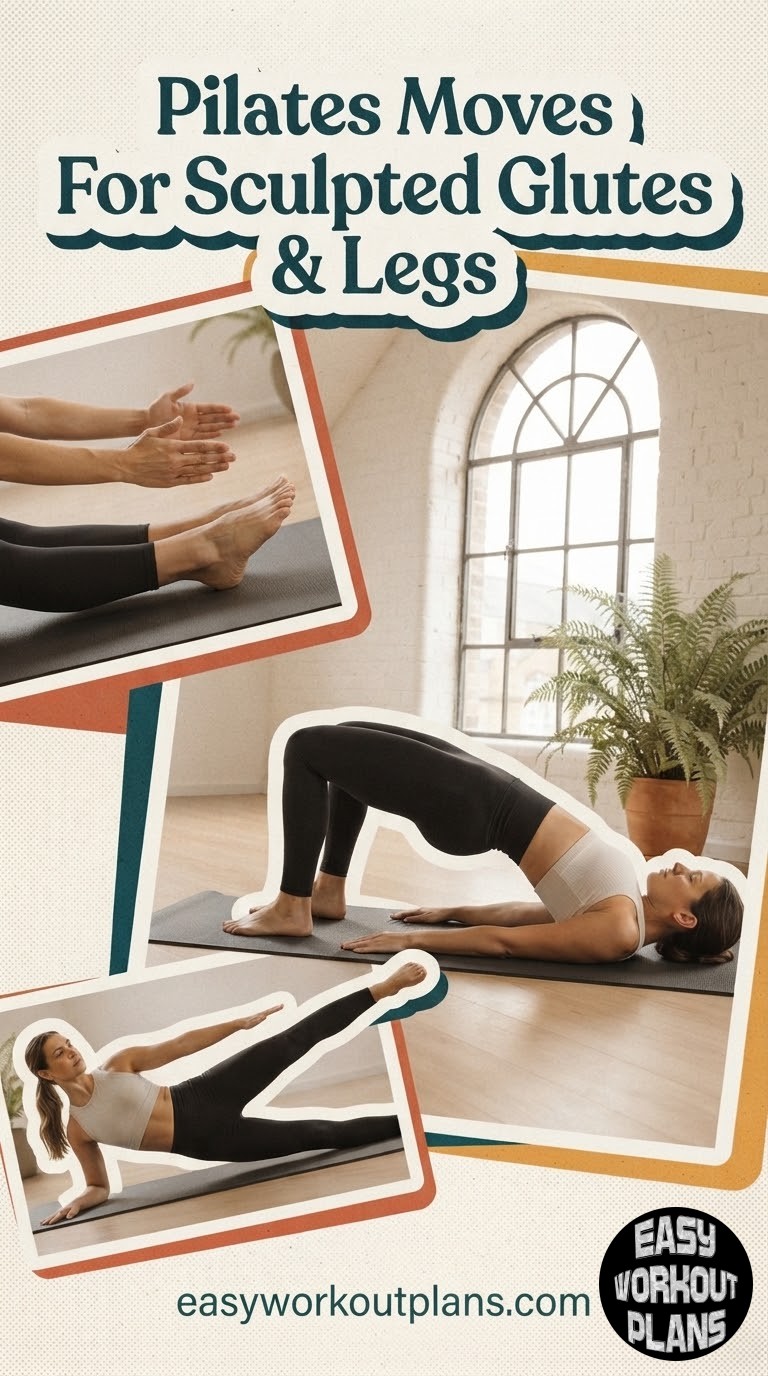 Pilates Moves For Sculpted Glutes & Legs